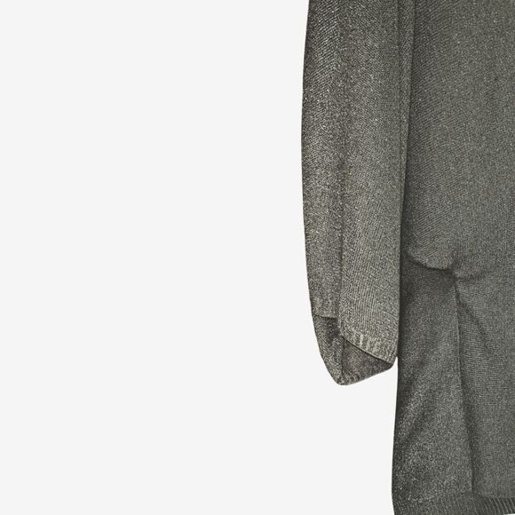 COLDWATER CREEK Women's sage green cowl neck blouse with metallic Shimmer Large - Picture 7 of 15